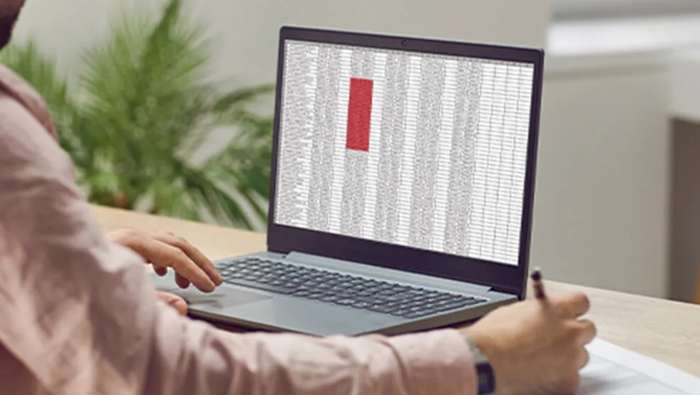 データベースを操作している画像